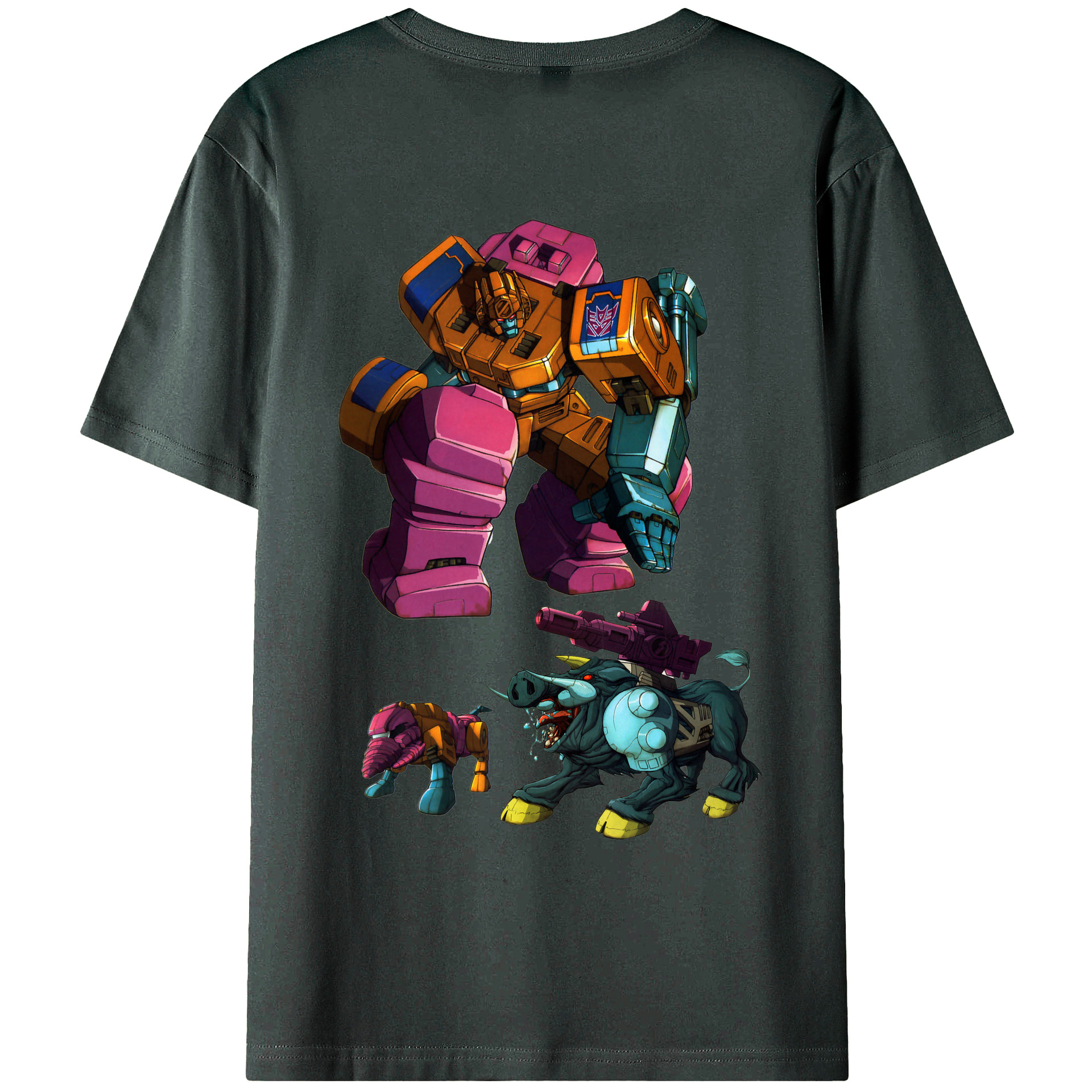 （画像用）  綿100％ メンズ半袖Tシャツ（バックプリント） 通気性